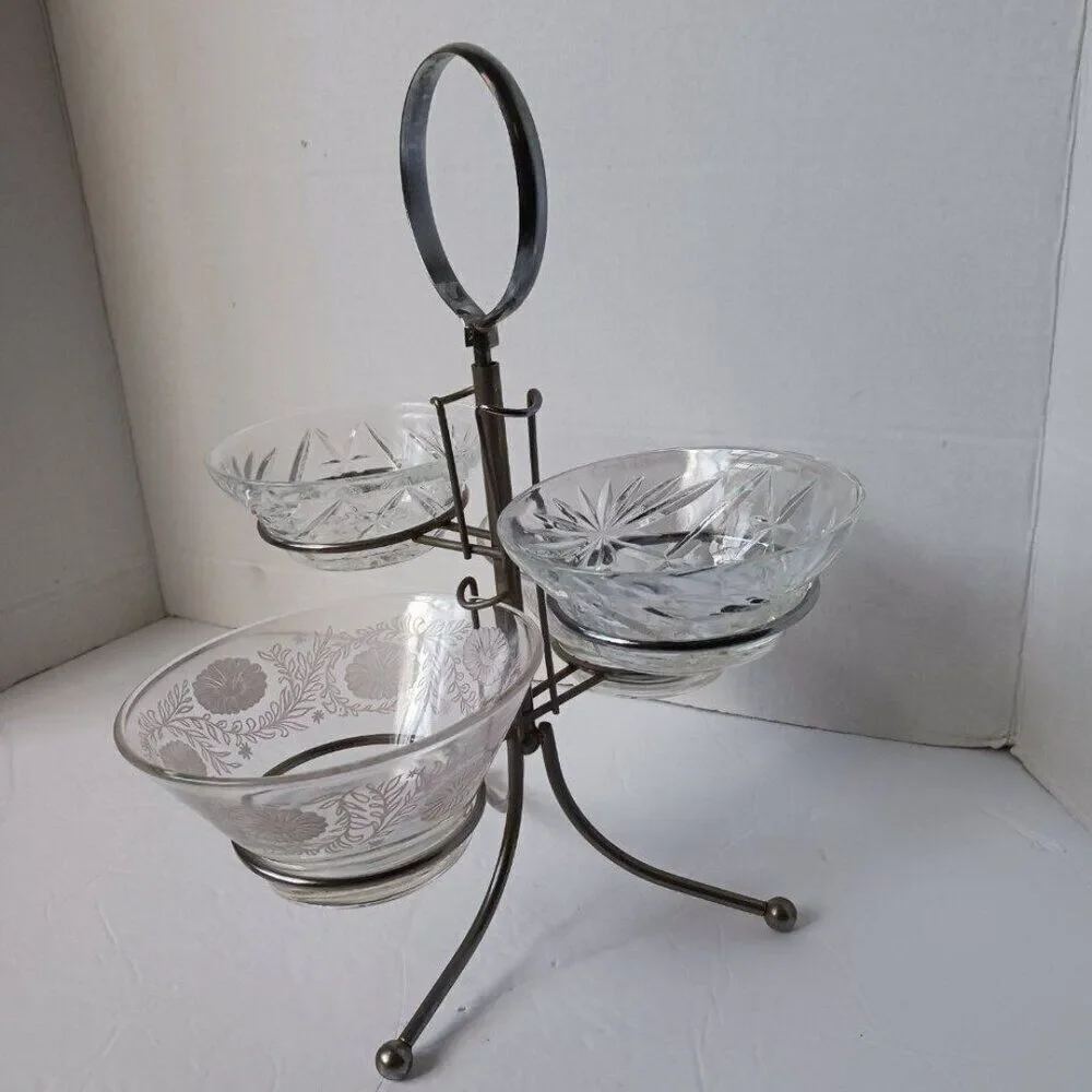 Mid-Century 5pcs Condiment Serving Set
